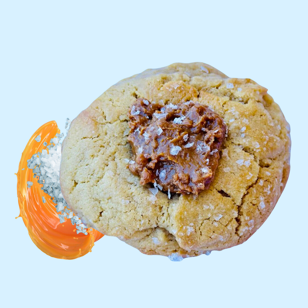 Caramel Sea Salt Coffee Cookie – A Sweet & Salty Delight!