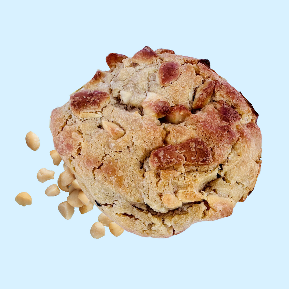 Gluten-Free White Chocolate & Macadamia Nut Cookies | Coffee Cookie Delights