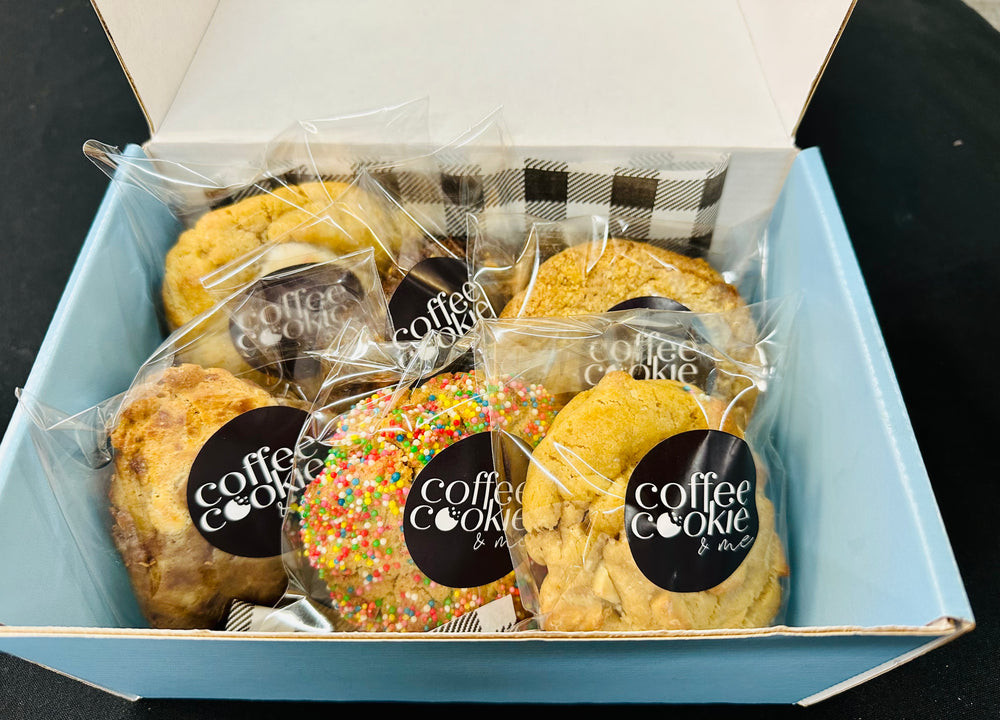 Delicious Coffee Cookies Box of 6 - Perfect for Any Occasion!