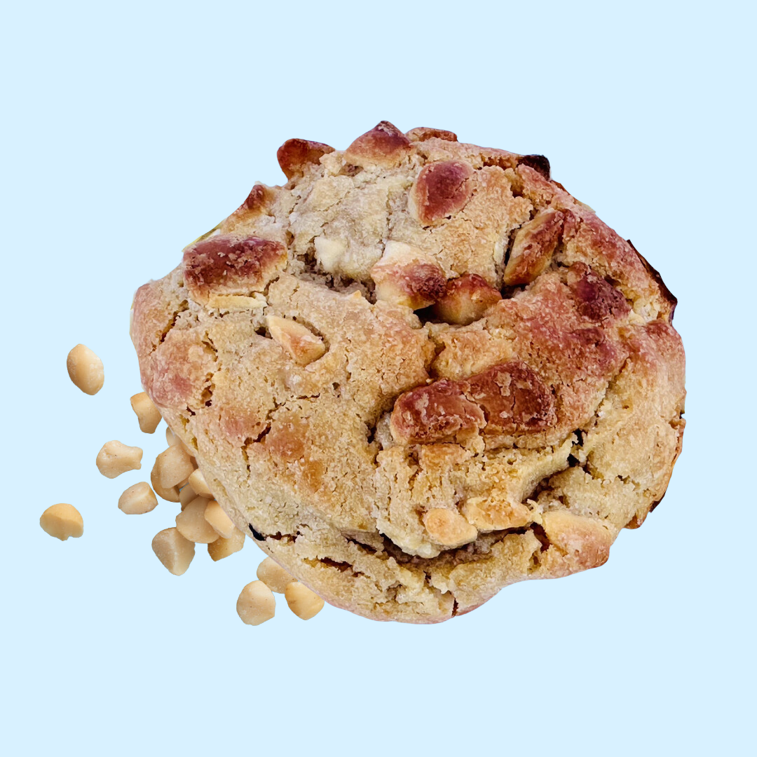 Gluten Free White Chocolate and Macadamia Nut Cookie