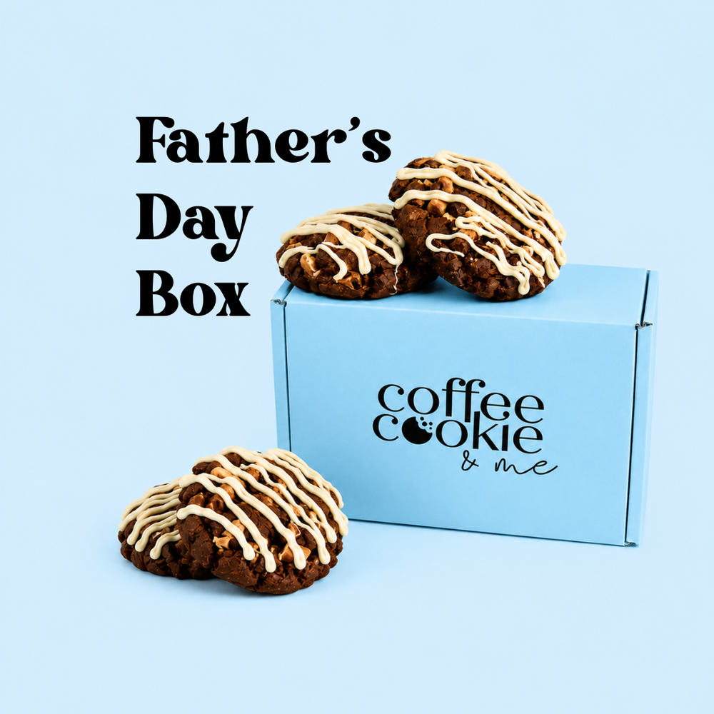 Decadent Chocolate Cookies with White Chocolate Drizzle Box of 6 - Limited Time